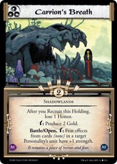 Carrion's Breath FOIL